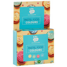 Pastel Food Colours 4 Pack 40ml