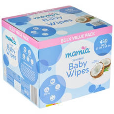 Baby Wipes Coconut 6x80 Pack