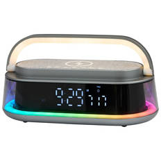 Assorted Clock Radio with Wireless Charging