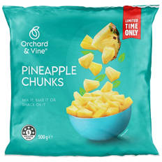 Frozen Pineapple Chunks 500g