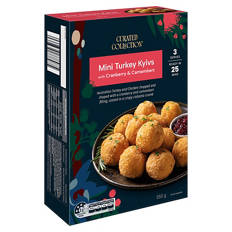 Mini Turkey Kyivs with Cranberry and Camembert 350g
