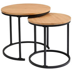 Nesting Side Tables 2 Piece Set
