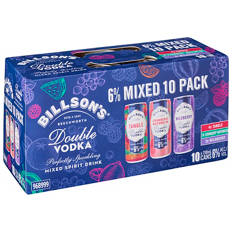 Vodka Mixed Cans 10 Pack 250ml