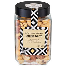 Roasted & Salted Mixed Nuts Gift Jar 400g