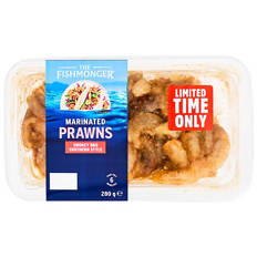 Marinated Prawns Smokey BBQ 280g