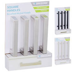 Cupboard Door Handles 4 Pack or 6 Pack