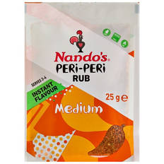 Medium Peri Peri Rubs 25g