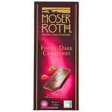 Finest Dark Cranberry Chocolate 5 Pack 125g