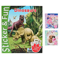 Sticker & Fun or Colour ME Books