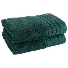Dark Green Hand Towel 2 Pack