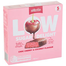 Low Sugar Delight Bars Choc Cherry & Coconut 5 Pack 160g