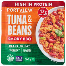 Smoky BBQ Tuna With Beans 160g