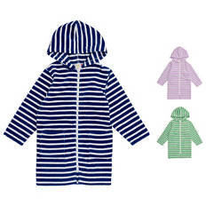 Childrens Zip Up Hooded Towel