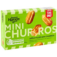 Apple Filled Mini Churros 180g