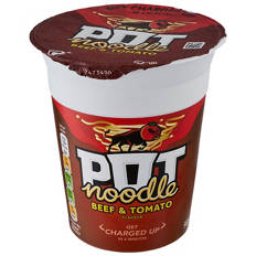 Beef & Tomato Flavoured Pot Noodle 90g