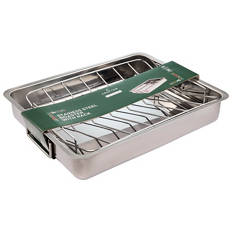 Stainless Steel Roaster with Rack