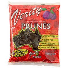 Verity Prunes 750g