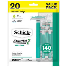 Exacta 2 Disposable Razors 20pk