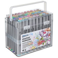 Graphic Markers 60 Pack