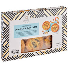 Jamaican Rum Deluxe Fruit Mince Tarts 6 Pack 290g