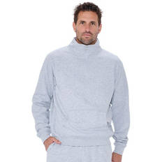 Men's Fitness Sweat Top Grey Melange