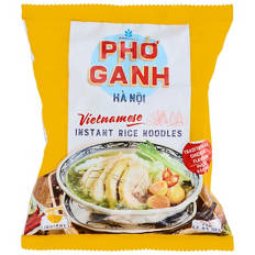 Pho Ganh Ha Noi Vietnamese Instant Traditional Chicken Rice Noodles 75g