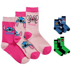 Girl's Licensed Socks 3 Pack