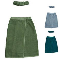 Spa Wrap Towel and Headband Set