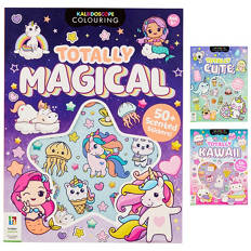 Kaleidoscope Colouring or Sticker book