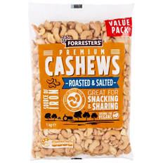 Cashews Roasted & Salted 1kg