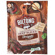 Biltong Slices Teriyaki 100g