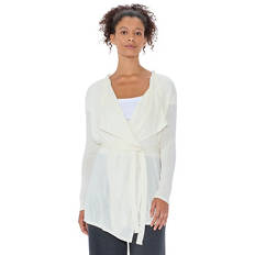 Women's Merino Blend Wrap Cardigan