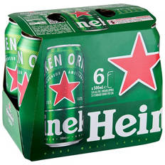 Heineken Lager 6 Pack