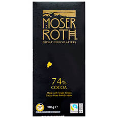 Fair Trade Origin Chocolate 74% Cocoa 100g