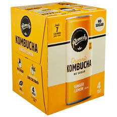 Ginger Lemon Kombucha 4 x 250ml