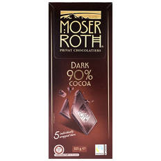 Finest Dark 90% Cocoa Chocolate 5 Pack 125g