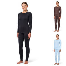 Women's Ski Thermal Underwear 2 Piece Set