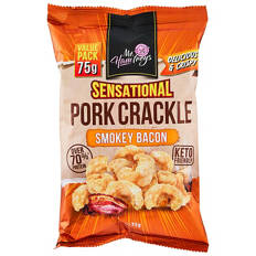 Pork Crackle Smokey Bacon 75g