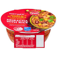 Sriracha with Rice Tuna Bowl 190g