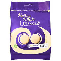 Buttons White 85g