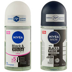 Roll On Anti Perspirant Deodorant B&W 50ml