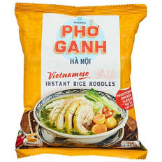 Pho Ganh Ha Noi Vietnamese Instant Traditional Chicken Rice Noodles 75g