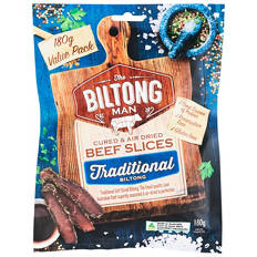 Traditional Sliced Biltong 180g