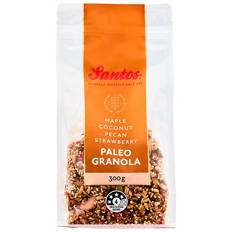 Maple Pecan Strawberry Paleo Granola 300g