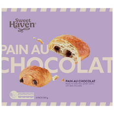 Pain Au Chocolate 6 Pack 360g