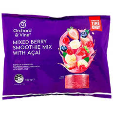 Mixed Berry Smoothie Mix with Acai 450g