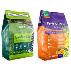 Premium Lawn Food or Fruit & Citrus Fertiliser 4kg