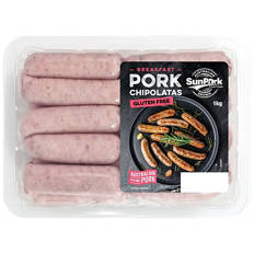 Pork Chipolatas 1kg