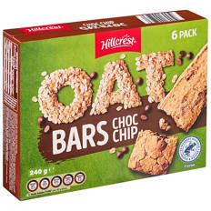 Oat Bars Choc Chip 6 Pack 240g