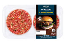 Lean Beef Burgers 500g (4pack)